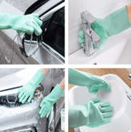 Silicone Cleaning Gloves