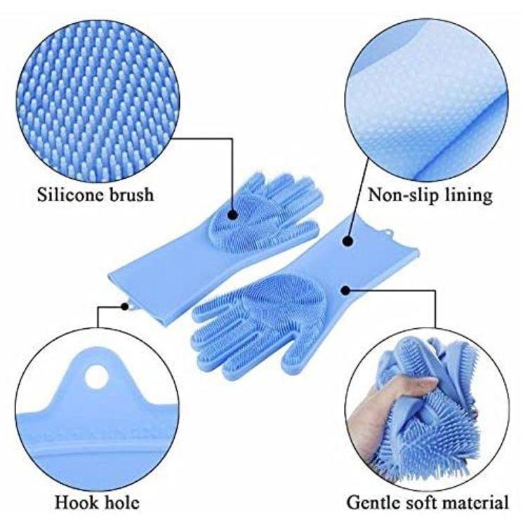 Silicone Cleaning Gloves