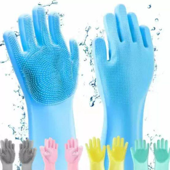 Silicone Cleaning Gloves