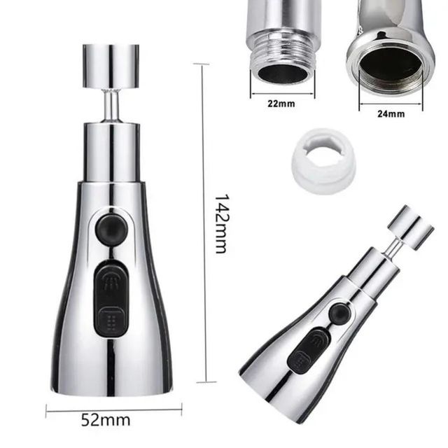 3-Mode Kitchen Sink Faucet